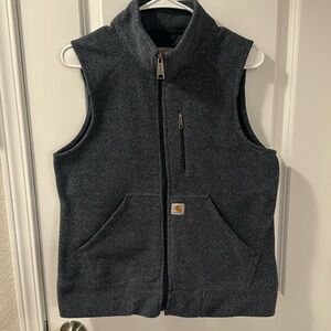 Women’s Medium Fleece Carhartt Vest Blue